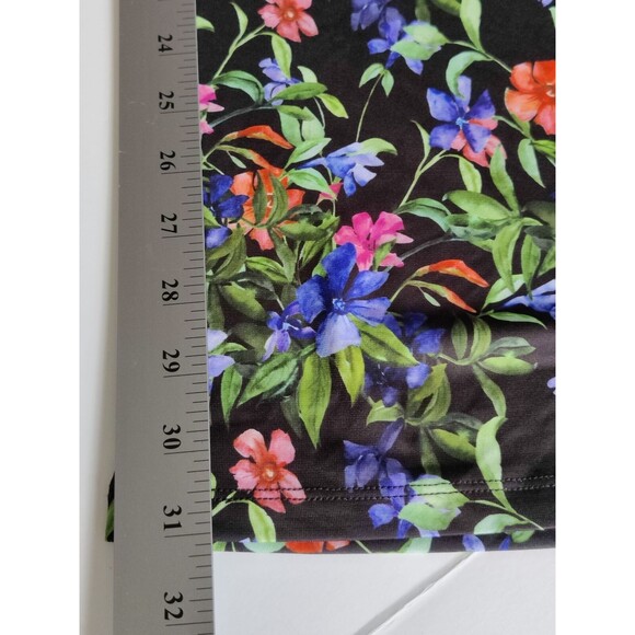 BROOKE SHIELDS‎ Timeless Flat Front Wide-Leg Pants Summer Bouquet 3X NEW A350165 - Picture 7 of 10